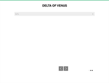 Tablet Screenshot of deltaofvenus.org